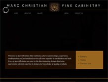 Tablet Screenshot of marcchristian.com